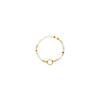 Long Beaded Pearl Bracelet Necklace Diy Accessories Basic Chain Gold-Plated Color Retention