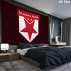 SK Slavia Prague Wall tapestry, aesthetic printed fabric blanket, suitable for bedroom, living room, and home decor.