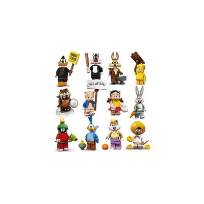 12 ШТ./НАБОР Фигурки Looney Tunes Строительный Блок Детская Игрушка