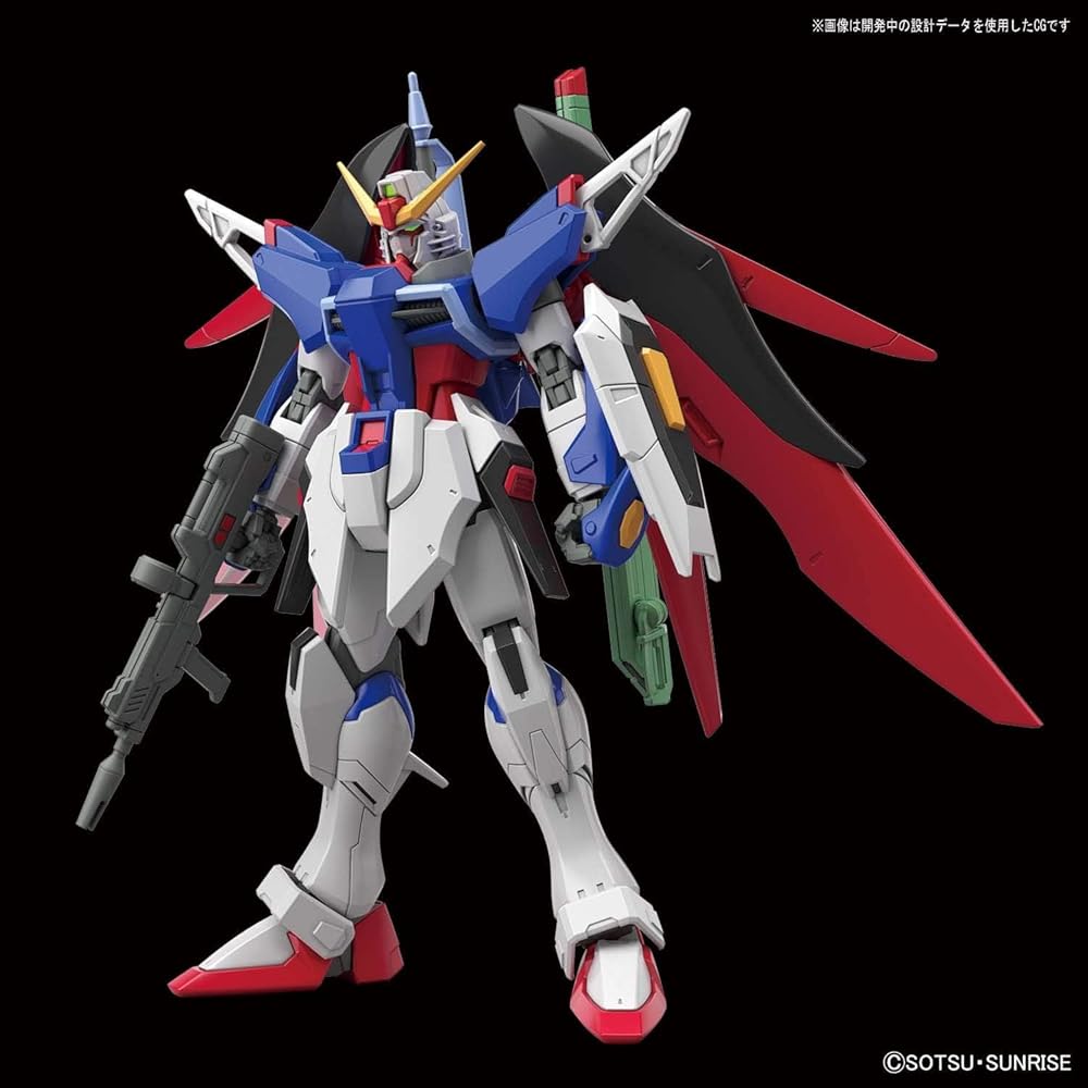 HGCE Мобильный доспех Гандам SEED Destiny Destiny Gundam Масштаб 1/144 Пластиковая модель с цветовой кодировкой