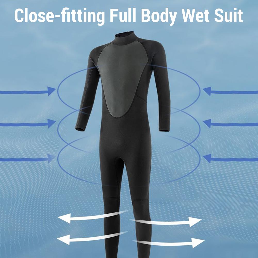 Neoprene Full Body Guard One Piece Sleeve Diving Thermal Swimsuit Men Women Wetsuits