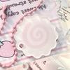 Розовый Ролл с Кальмаром Брелок-Подвеска Женский Брелок для Ключей Автомобиля Подвеска для Рюкзака Сумки