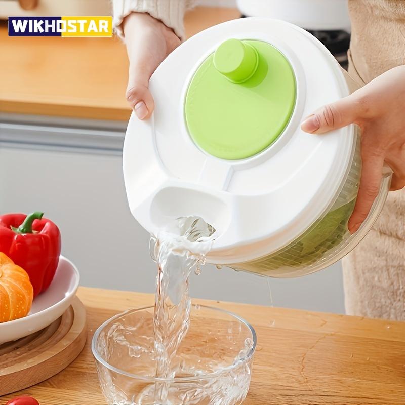 Спиннер для салата, сушилка для овощей, фруктов, сливная корзина для еды, дегидратор, быстрая стирка, сушка, ручная центрифуга, кухонный бытовой инструмент