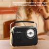 Portable FM AM SW Full Band Radio Support TF Card Vintage Radio with Bluetooth Speaker Radio Gifts for Elderly Home Bedroom