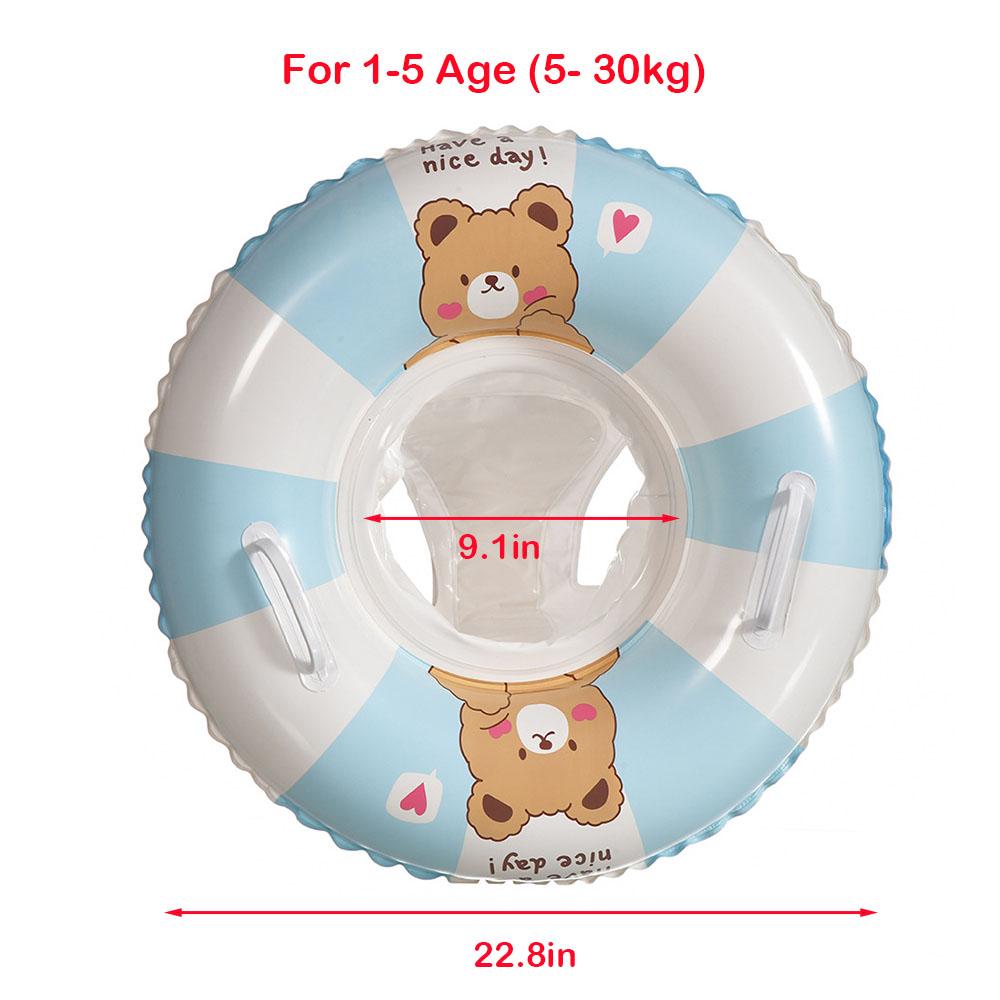 Swimming Pool Baby Swimming Ring Inflatable Pool Mat Floating Swimming Ring Swimming Inflatable Mat Pool Amusement Supplies