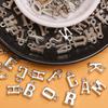 Handmade Accessories A-Z Alphabet Jewelry Making 14-16mm*8-9mm Fashion Pendants DIY 20Pcs Handwork Acrylic Keychain Letter  DIY Jewelry Accessories