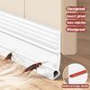 Self-adhesive Door Draft Stopper Insect Prevention Blocker Door Bottom Sealing Strip  Living Room