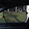 Черный Автомобильный Солнцезащитный Козырек, Боковой Солнцезащитный Козырек от УФ-лучей, Тип на Присосках,