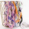 Geometric Flower Small Square Scarf For Women, Fresh And Sweet Professional Attire, Fashionable Color Matching Simulated Silk Scarf, Headscarf