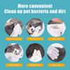 6pcs Pet Cleaning Massage Gloves Non-woven Disposable No-wash Gloves For Dog Cat Cleaning Supplies
