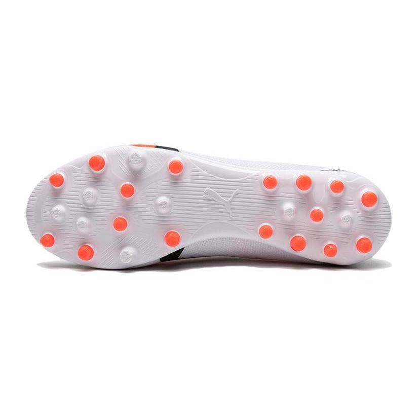 Puma Ultra Match PU LL MG Jr Низкие детские футбольные бутсы Детские футбольные бутсы Бело-красные 107515-01