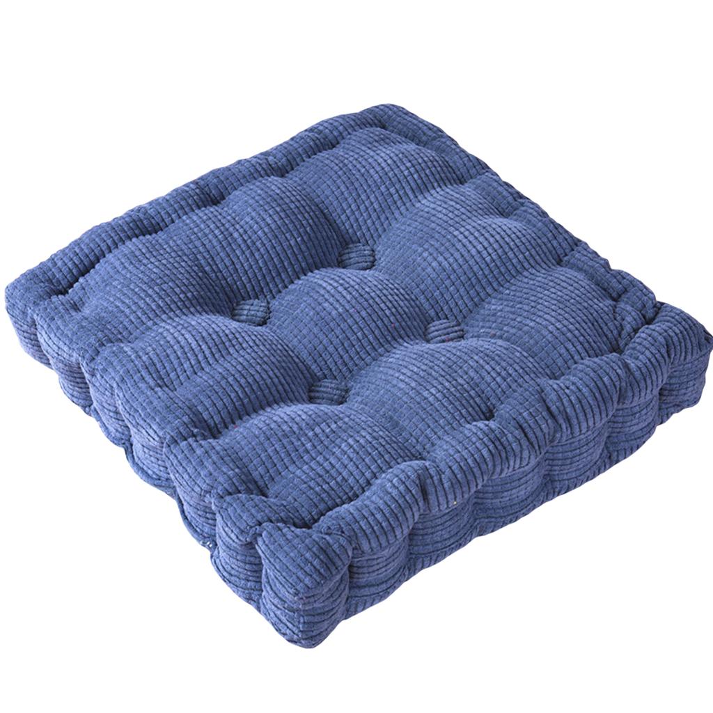 Подушки для стульев из вельвета, однотонные мягкие подушки для сидений, декоративные подушки для домашнего офиса, кухонного стола, стула, аксессуары