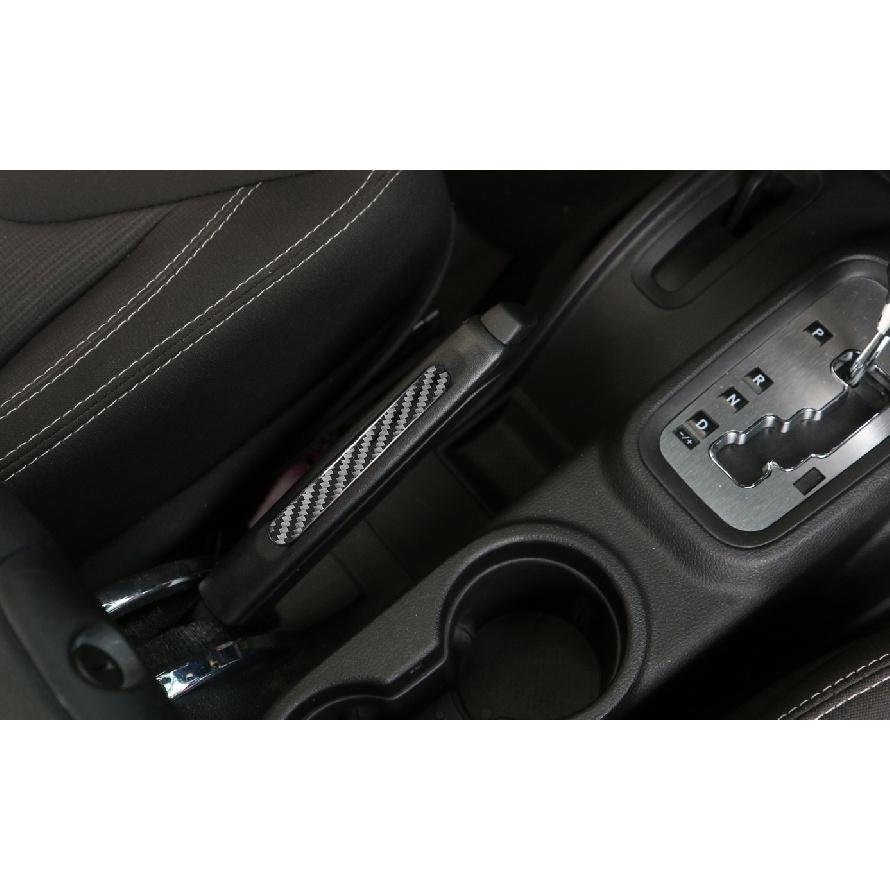 Декоративный чехол для ручного тормоза автомобиля для Jeep Wrangler JK JKU Rubicon Sports 2007-2017, наклейки на отделку ручного тормоза для интерьера