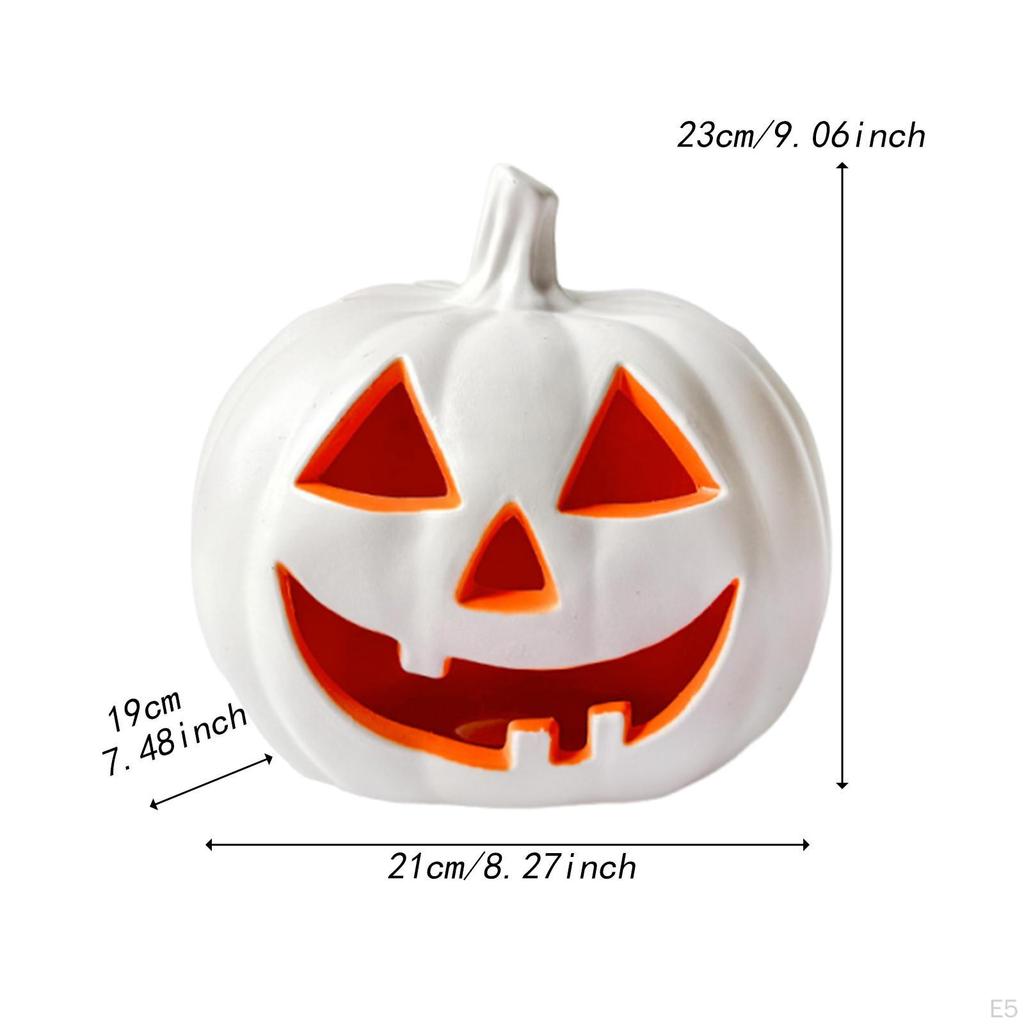 Хэллоуин Светодиодный фонарь-тыква для украшения вечеринки Ночное атмосферное освещение Подходит