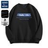 GENIOLAMODE Men's Streetwear Heavyweight Crewneck Sweatshirt