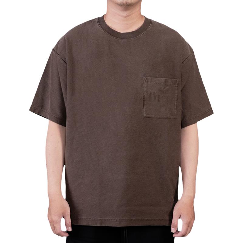 Kith Мужские топы Quinn Tee Confection коричневые KHM030945-275