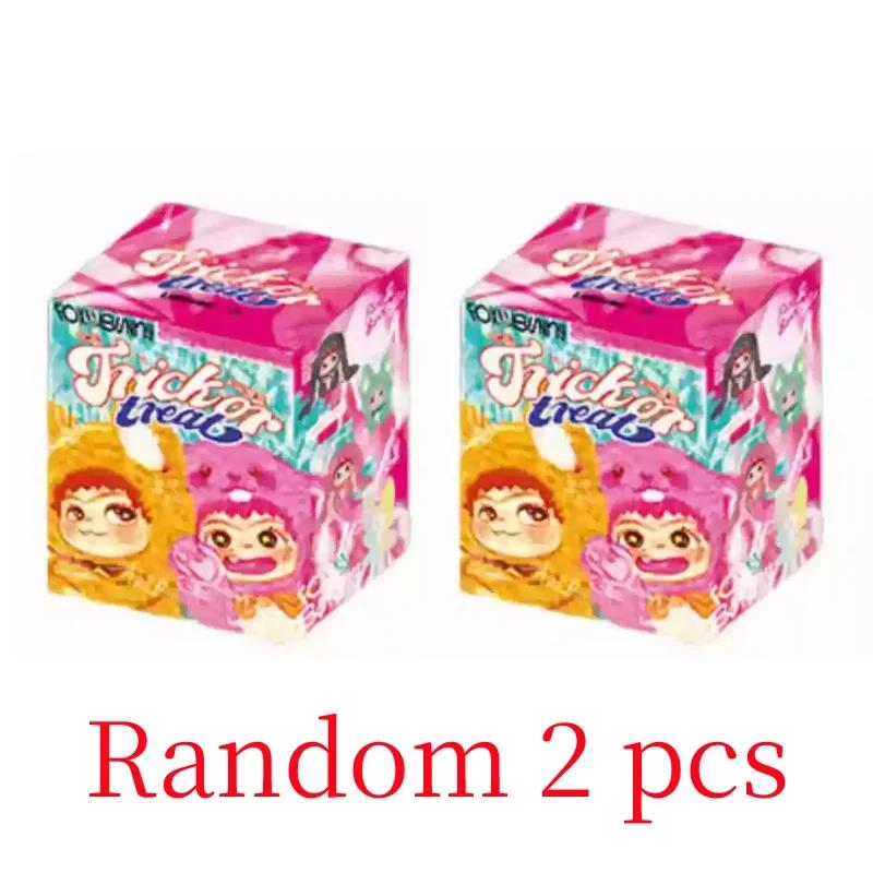 Wakuku Fuzzy Trendy Fun Party Blind Box Cute Wakuku Action Figure Mystery Box CuteDoll Bag PendantDoll Surprise Bag Gift Toy