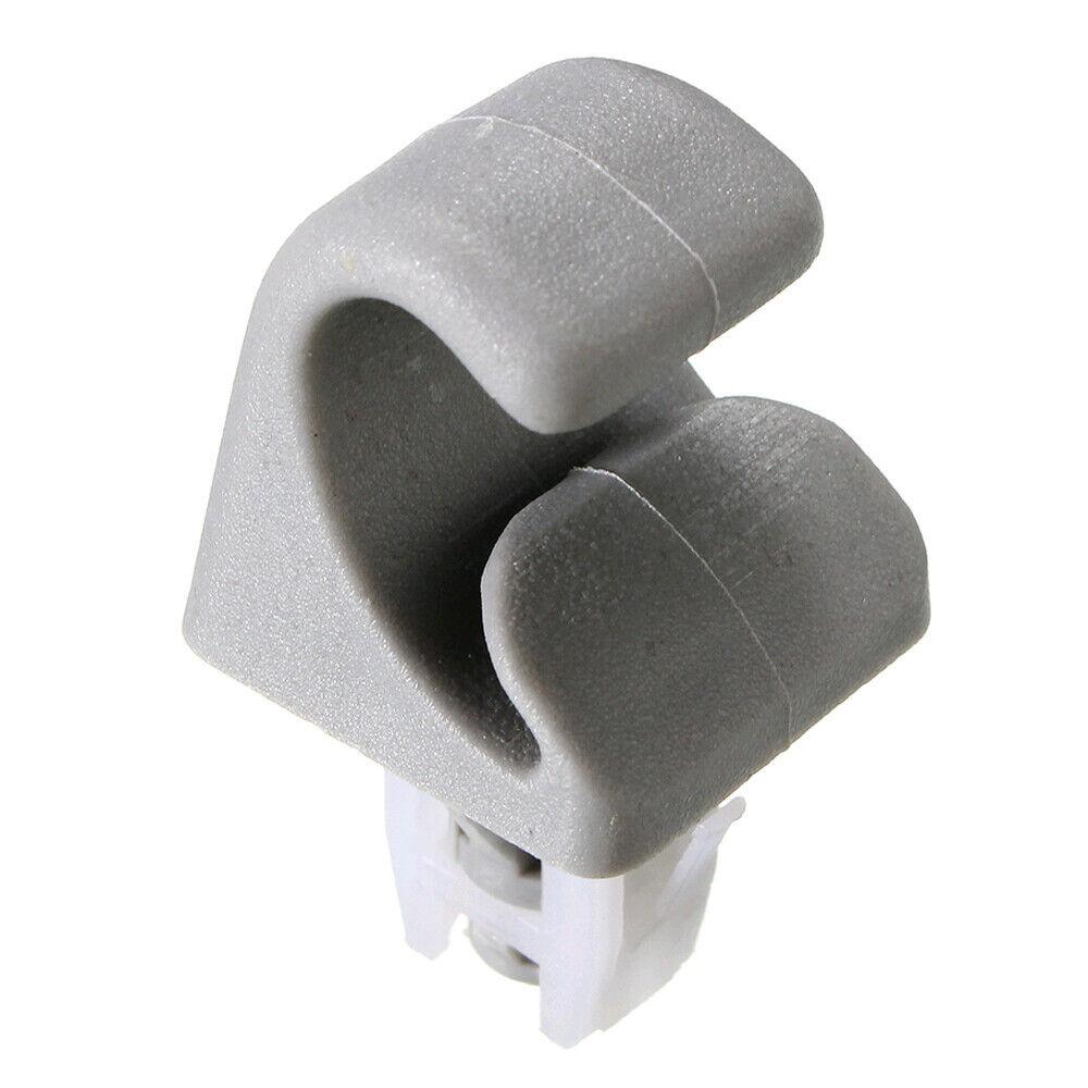 New 2Pcs Sun Visor Hook Clips Bracket For Toyota Camry Highlander Prius 74348-33040