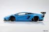 Aoshima Bunka Kyozai Серия Liberty Walk 17 LB Works Lamborghini Aventador 1 Пластиковая модель Небесно-голубой (АОСИМА) 1/24 Нет. Вер. Набор,