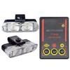 YUANYE New 1 Set DC 2 LED Wireless Remote Control Flash Controller Car