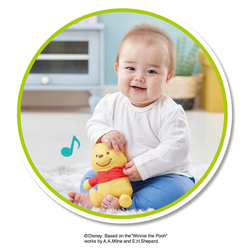 TAKARA TOMY Disney Baby Kerotto Switch Мягкая игрушка Винни-Пух