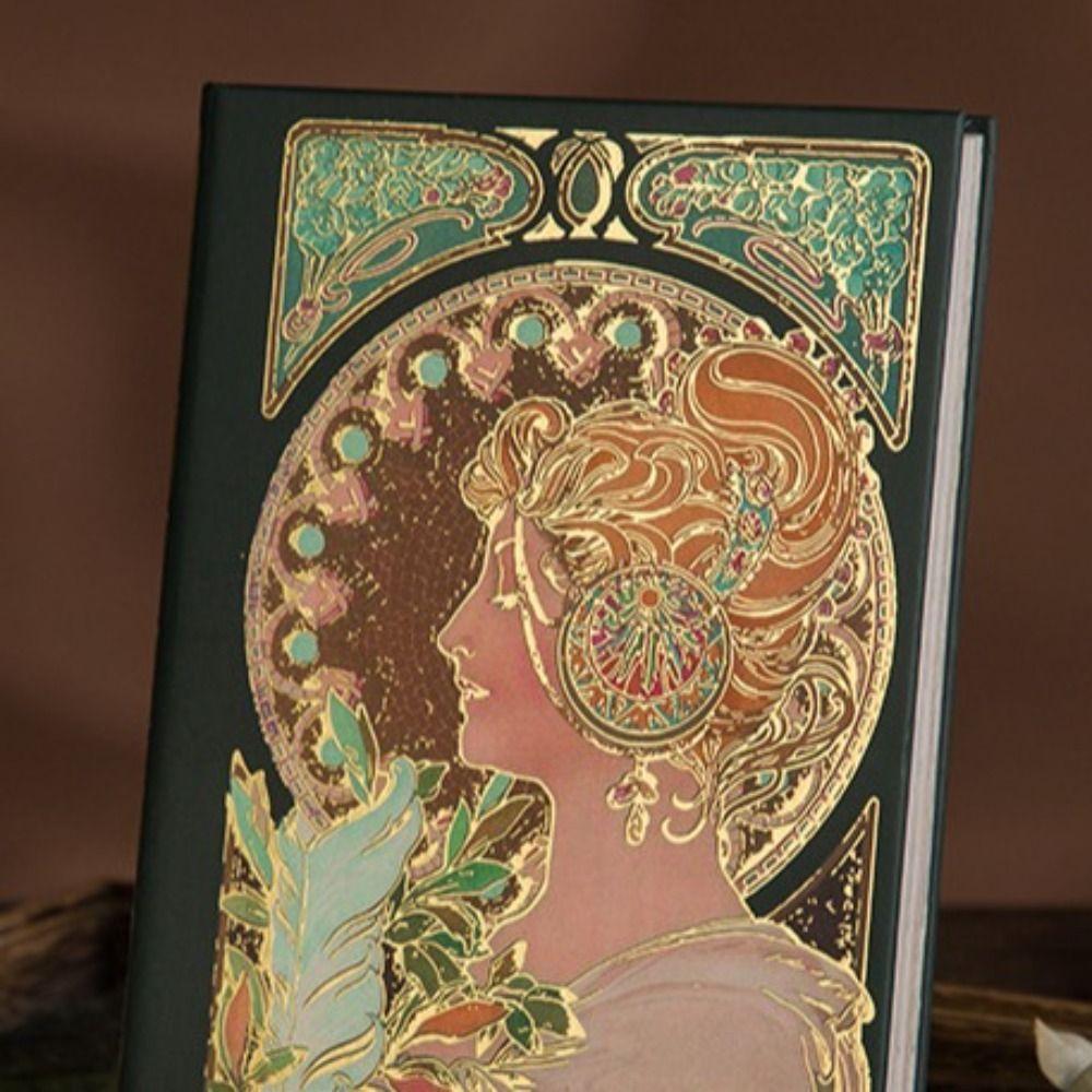 Oil Painting Series Notepad Retro Business Gift Fashion Diary Notebook