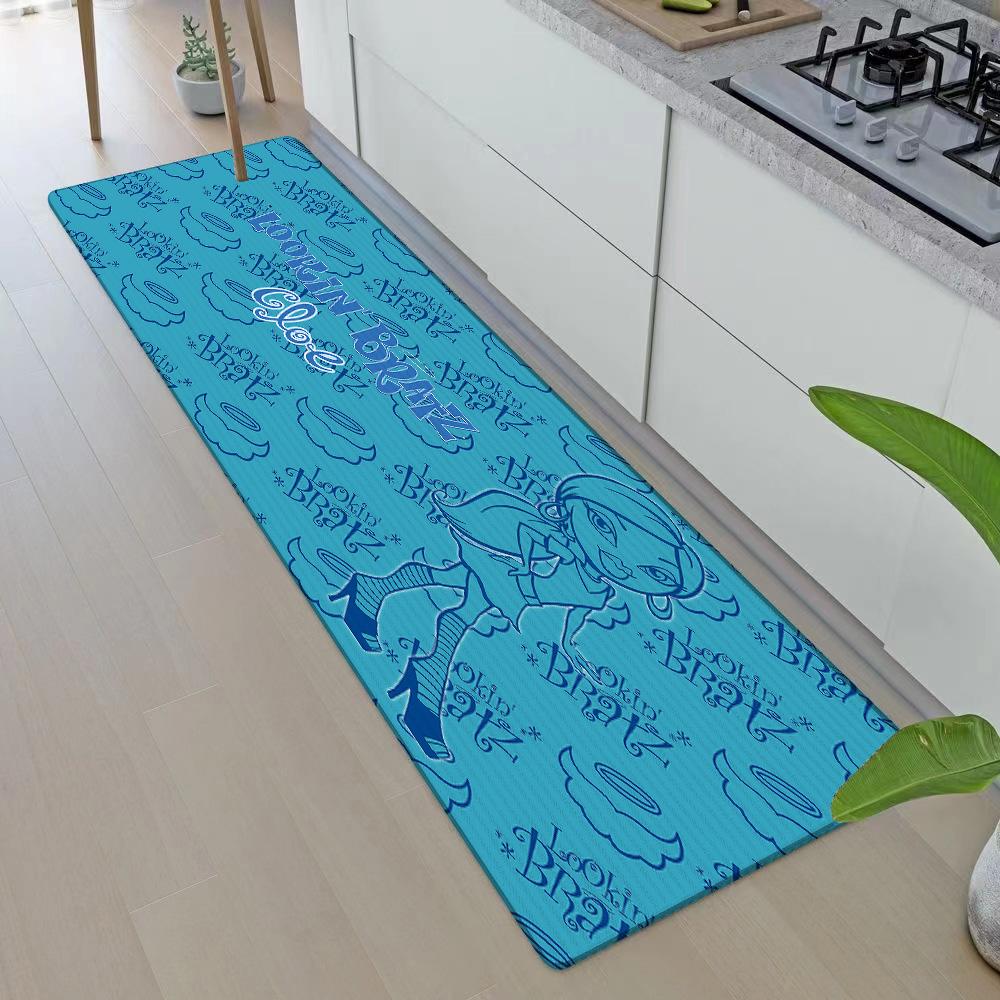 Entrance Front Door Doormat Cartoon Bratzs Non-slip Kitchen Rug Living Room Rugs Balcony Bathroom Foot Mat Floor Mats Carpet
