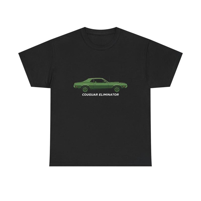 Mercury Cougar Eliminator Green Tshirt