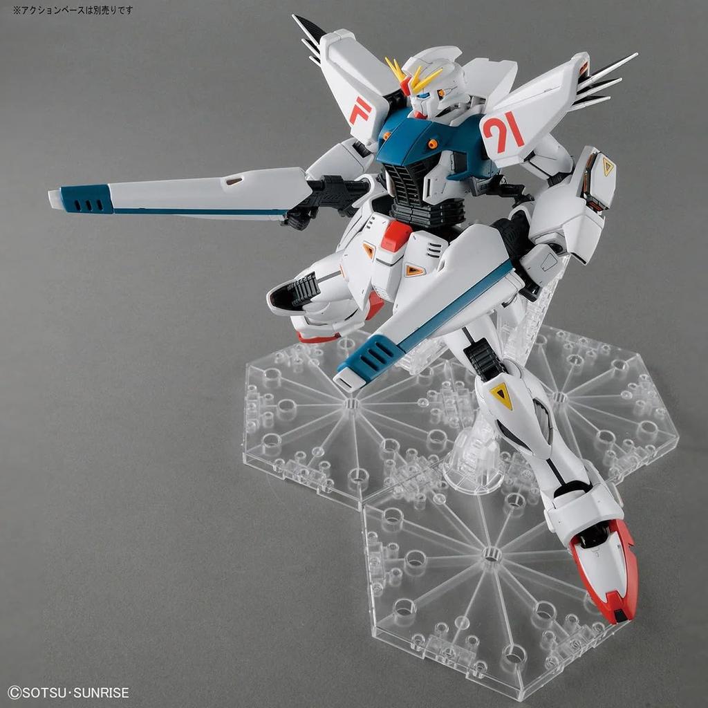 BANDAI SPIRITS MG Mobile Suit Gundam F91 Gundam F91 Scale Plastic Model Ver.2.0 1/100 Pre-Colored