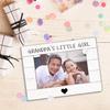 Grandpa Picture Frame, Gifts for Grandpa from Granddaughter, Grandpa Gifts, Grandpa Grandchild Photo Frame 4x6, Grandpas Little Girl Wooden Photo