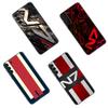 N7 Mass Effect черный силиконовый чехол для телефона Samsung Galaxy S23 S21 S20 FE S24 S22 Ultra S10E S10 S9 S8 Plus