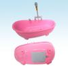 Electric Doll Bathtub Exquisite Spouting Water Sound Portable Miniature Dollhouse Bathroom Bathtub for 1/6 Dolls