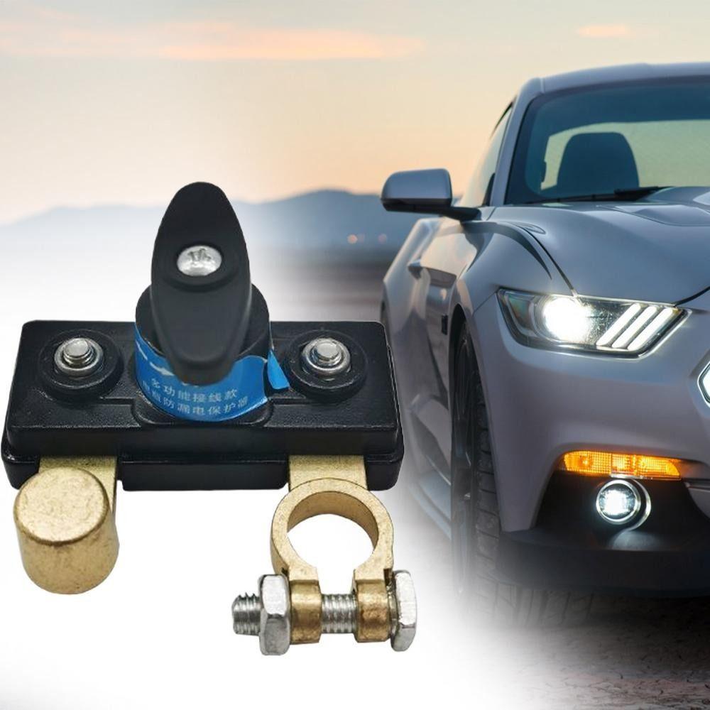 Quick Cut-off Car Battery Cut Off Switch Disconnect Isolator Anti-leakage Switch RV/ATV