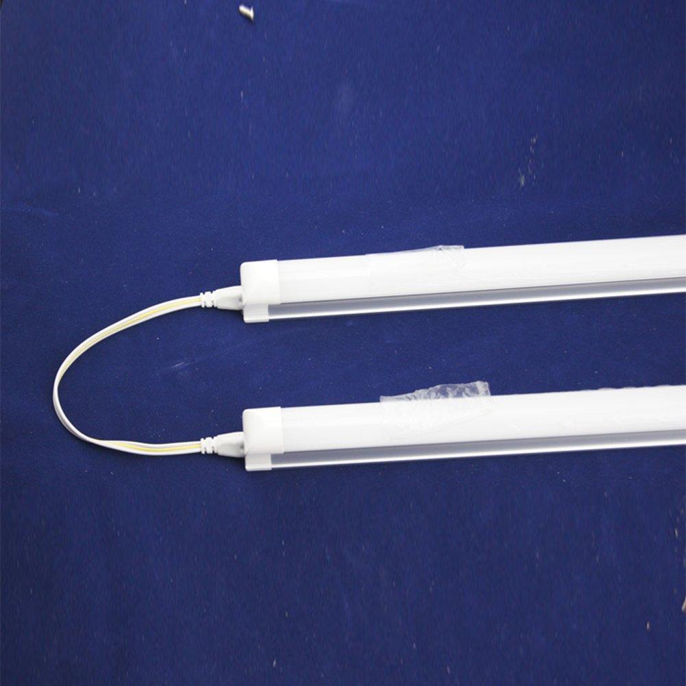 20 см T5 T8 двухконцевой 3-контактный светодиодный трубчатый соединительный кабель удлинитель для интегрированной светодиодной люминесцентной лампы белого цвета