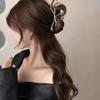 Geometric Metal Bow Hair Claws for Women Gold Silver Black Bowknot Hair Clip Thick Thin Head Hair Accessories Crab Clamp