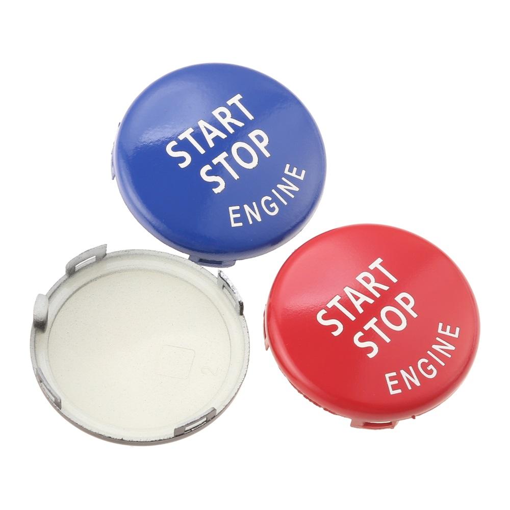 23mm Car Engine Start Stop Switch Button Replace Cover Fit for BMW 1 3 5 Series E87 E90/E91/E92/E93 E60 X1 E84 X3 E83 X5 E70 X6