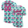 Flamingo Graphic 3D Print Customized Name Jersey Men's T-shirt  Short Sleeve Gym Sport Fitness Hawaiian Style Tees