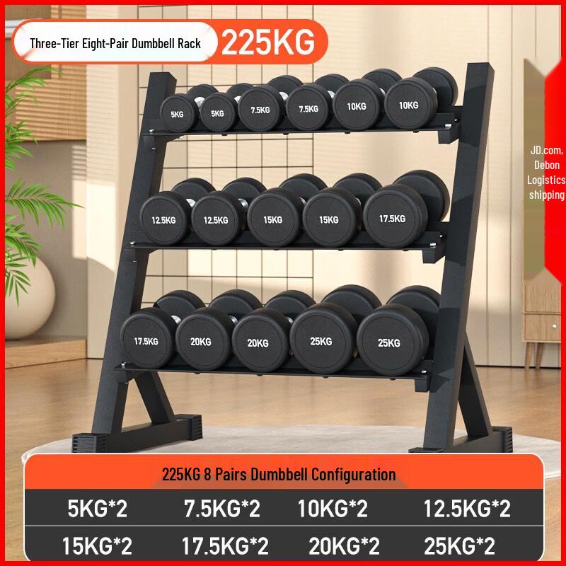 Aichen Home Gym Coated Dumbbell Sets