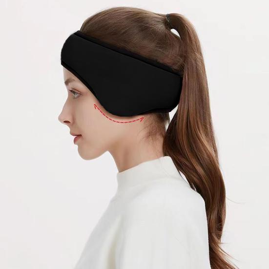 Утеплители для ушей, звукоизолирующие повязки для сна, для мужчин и женщин, зимние флисовые наушники для холодной погоды, бега, велоспорта, катания на лыжах