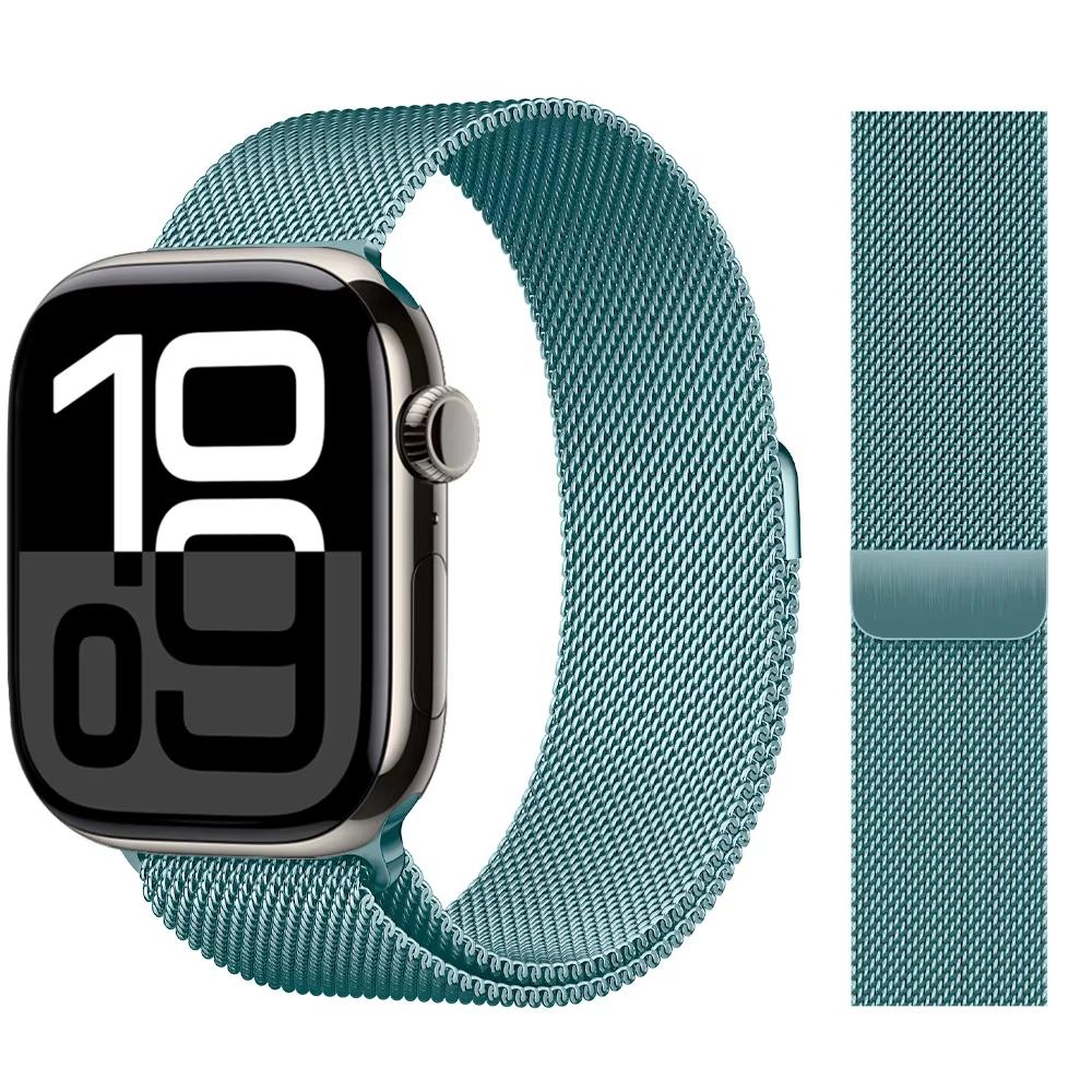 Strap For Apple Watch Band 46mm 44mm 45mm 40mm 42mm 41mm 49mm Milanese Loop correa Bracelet iWatch Series 11 10 Ultra 2 9 8 SE 3