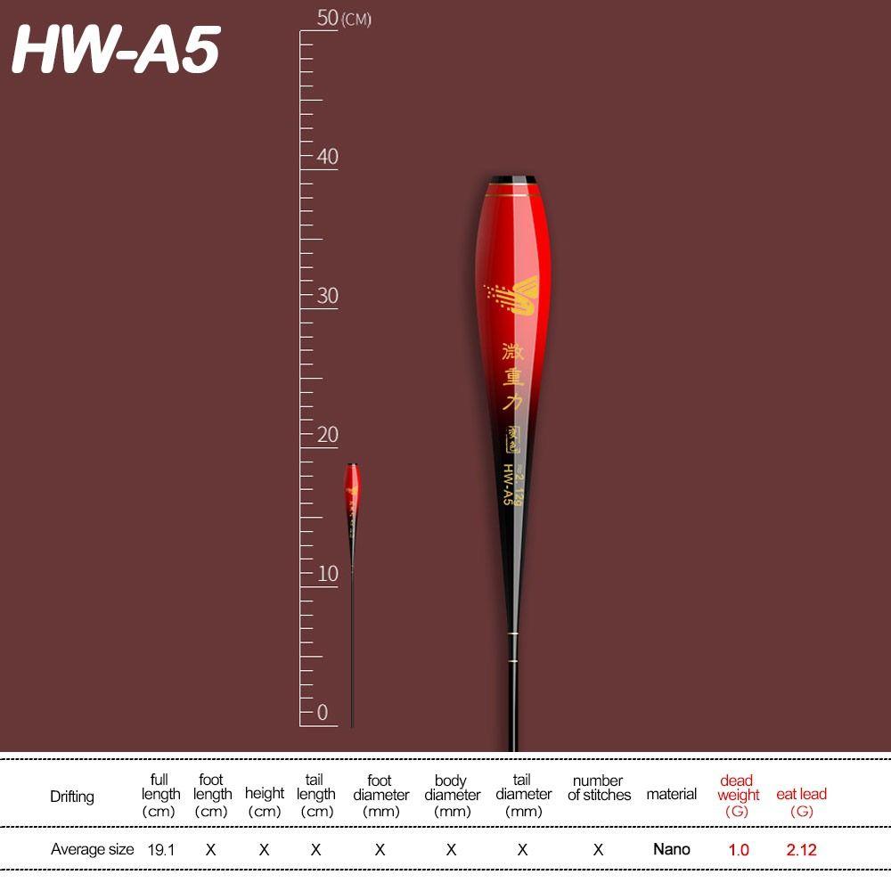 Composite Fishing Floats Body Nano Plastic Bobbers Fishing Floats Part Fishing