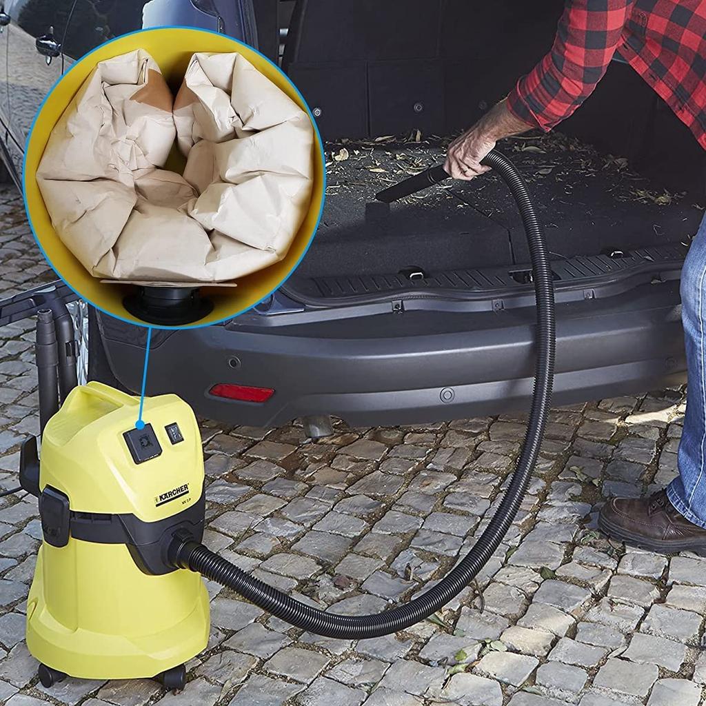 Бумажные пакеты Homukari для пылесосов Karcher WD3200/WD3300 (6 упаковок)