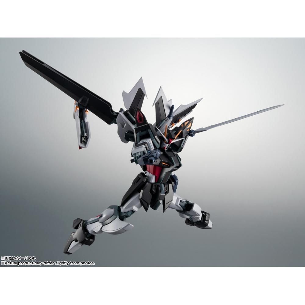 Gundam SEEd StargazEr ThE Robot Spirits  SidE Ms  Gat X105E + Aqm E X09s strikE Noir Gundam vEr. а.н.и.м.Е.