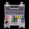 Plastic Battery Box Storage Case Holder Organizer For Aa Aaa C D 9V Batteries