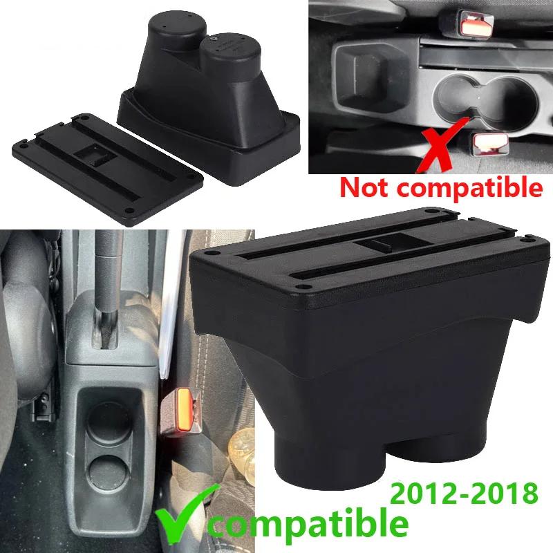Для Peugeot 208 Подлокотник Ящик для хранения вещей Автомобильные аксессуары Детали для модернизации Детали интерьера Автодержатель Пепельница 2012-2018