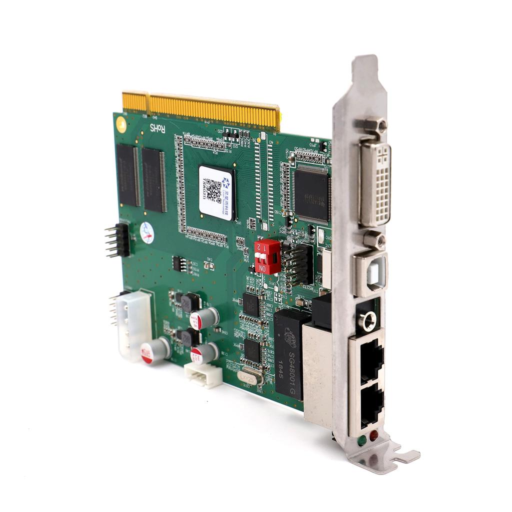 Плата передачи данных Linsn TS802D, плата управления синхронизацией светодиодного дисплея с инструкциями по настройке программного обеспечения (Обновленная версия)