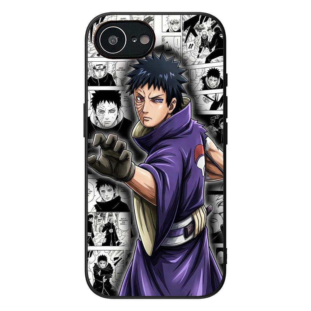 Sasuke Naruto Obito Uchiha Tobi Phone Case for Xiaomi Redmi Note 12 11 10 A3 Pro 10A 10C 12C Note12 5G Protective Cover