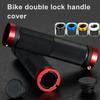 1 пара чехлов на ручки велосипеда с заглушками, инструмент-отвертка, нескользящая резина, алюминиевый сплав, для MTB, шоссейного, горного велосипеда