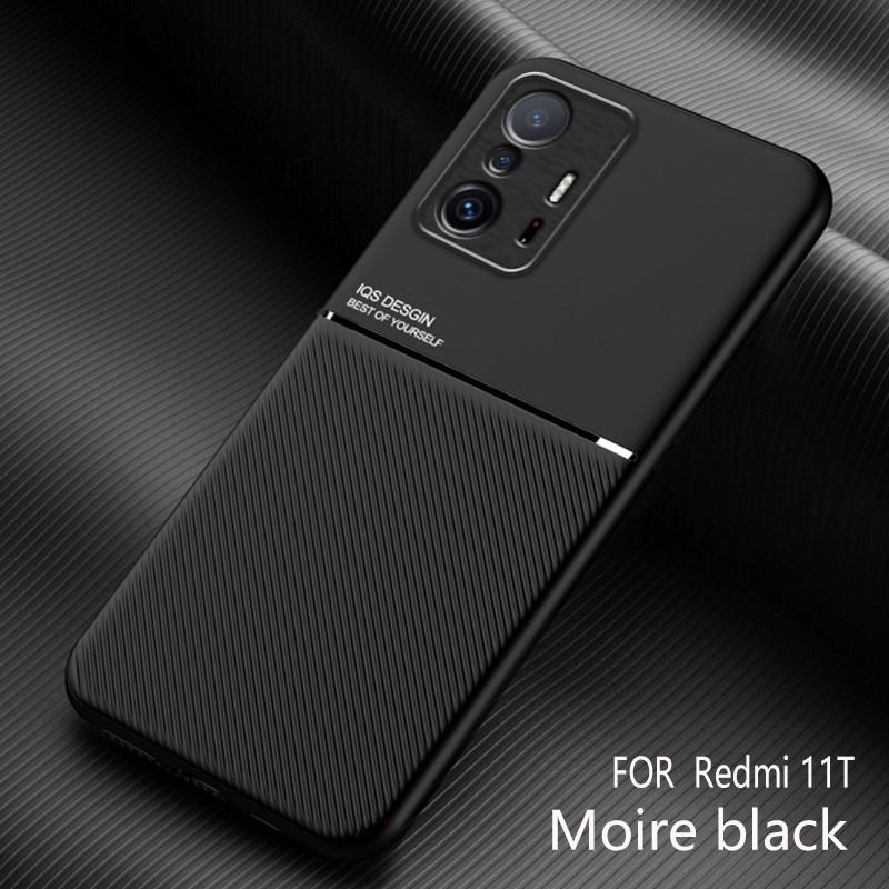 For Xiaomi Mi 11T 11 T Pro 5G Case Car Magnetic Holder Leather Armor Phone Case For Mi 11T Pro Mi11T Pro Soft Bumper Back Cover