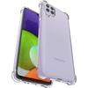Coque de protection - BOOLING - pour Samsung Galaxy A22 4G - Silicone Antichoc - Transparent - Coins renforcés